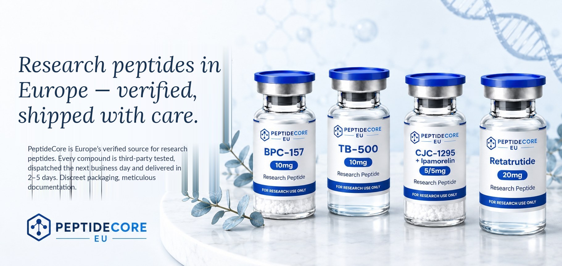 Peptide Core EU — research peptides in Europe